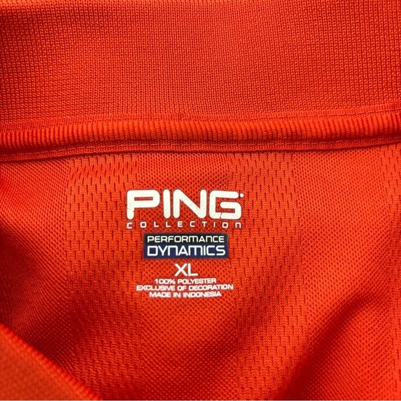 PING Collection Performance Dynamics Men's Golf Polo XL Short Sleeve - Picture 2 of 6